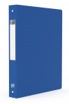 OXFORD MEMPHIS RING BINDER - A4 - 40 mm spine - 4-O rings - Polypropylene - Opaque -  Blue - 100201600_8000_1561555845