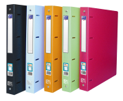 OXFORD RING BINDER - A4+ - Spine of 35mm - 4-O rings - Polypropylene - Assorted colors - 100201742_1400_1686093194