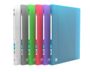 OXFORD HAWAI RING BINDER - 24X32 - 20 mm spine - 4-O rings - Polypropylene - Translucent - Assorted colors - 100202245_1400_1677163935