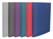 OXFORD CROSSLINE RING BINDER - A4 - 20 mm spine - 4-O Rings - Polypropylene - Opaque - Assorted colors - 100202261_1401_1677205080