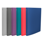 OXFORD CROSSLINE RING BINDER - A4 - 20 mm spine - 4-O Rings - Polypropylene - Opaque - Assorted colors - 100202261_1401_1709630085