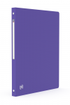OXFORD MEMPHIS RING BINDER - A4 - 20 mm spine - 4-O rings - Polypropylene - Opaque -  Purple - 100202349_8000_1561556131