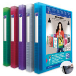OXFORD POLYVISION DISPLAY BOOK REMOVABLE POCKETS - A4 - 30 Flexam pockets - Polypropylene - Assorted colors - 100205578_1401_1677170994