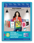 OXFORD POLYVISION DISPLAY BOOK - A4 - 60 pockets - Polypropylene- Blue - 100205901_1100_1677180564