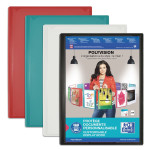 OXFORD POLYVISION DISPLAY BOOK - A4 - 80 pockets - Polypropylene - Opaque Assorted colors - 100205932_1200_1677234157