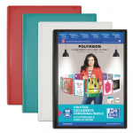 OXFORD POLYVISION DISPLAY BOOK - A4 - 80 pockets - Polypropylene - Opaque Assorted colors - 100205932_8000_1562139951