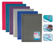 OXFORD CROSSLINE DISPLAY BOOK - A4 - 40 pockets - Polypropylene - Assorted colors - 100206185_1201_1686181484