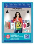 OXFORD Polyvision Protège-Documents - A4 - 40 pochettes - PP - Bleu - 100206231_1100_1677234052