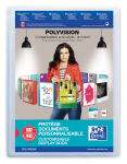 OXFORD Polyvision Protège-Documents - A4 - 40 pochettes - PP - Incolore - 100206232_1100_1685140574