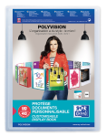 OXFORD POLYVISION DISPLAY BOOK - A4 - 40 pockets - Polypropylene - Clear - 100206232_1100_1686098390