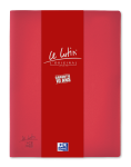 OXFORD LE LUTIN® L'ORIGINAL DISPLAY BOOK - A4 - 50 pockets - PVC - Cherry red - 100206373_1100_1686124318