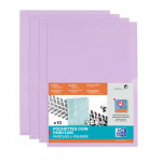 OXFORD FARD'LISS CUT FLUSH FOLDER - Bag of 10 - A4 - PVC - 200µ - Smooth - Purple - 100206696_8000_1577452133
