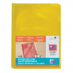 OXFORD CUT FLUSH FOLDER - Bag of 10 - A4 - PVC - 150µ - Smooth - Yellow - 100206722_8000_1577452156