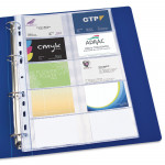 OXFORD PUNCHED POCKETS - Bag of 10 - A4 - Business card - Polypropylene - 80µ - Smooth - Clear - 100207015_8000_1593506979
