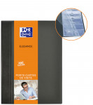 OXFORD ELEGANCE CARD HOLDER - A4 - PVC - Opaque - Black - 100207184_1102_1593512938