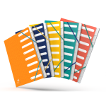 Trieur Oxford Oxford Bicolor Recyc+ - A4 - 8 Positions - Carte - Couleurs assorties - 100208957_1400_1709630325