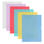 OXFORD FARD'LISS CUT FLUSH FOLDER - Box of 50 - A4 - PVC - 200µ - Smooth - Assorted colors - 100210764_1200_1686129354