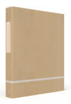 OXFORD TOUAREG RING BINDER - A4XL - 40mm spine - Recycled card - Frosted white - 100211061_1101_1601565585