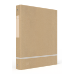 OXFORD TOUAREG RING BINDER - A4XL - 40mm spine - Recycled card - Frosted white - 100211061_1101_1709206849