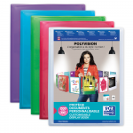 OXFORD POLYVISION DISPLAY BOOK - A4 - 100 pockets - Polypropylene - Assorted colors - 100211079_1200_1573142819