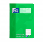 OXFORD School Vokabelheft - A5 - mit Register A-Z - 48 Blatt - Optik Paper® - Deckel aus kunststoffbeschichtetem Karton - rot und grün - 100302812_1100_1579782640