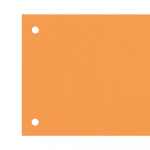 OXFORD intercalaires - 240x105mm - non imprimé - 2 trous - orange - pq 100 - 100421026_2200_1658854841