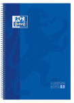 OXFORD CLASSIC Europeanbook 1 - A4+ - Capa Extradura - Caderno espiral Microperfurado - 5x5 - 80 Folhas - SCRIBZEE - AZUL MARINHO - 100430197_1100_1561759504