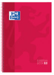 OXFORD CLASSIC Europeanbook 1 - A4+ - Tapa Extradura - Cuaderno espiral microperforado - 5x5 - 80 Hojas - ROJO - SCRIBZEE - 100430198_1100_1561759392