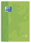 OXFORD CLASSIC Europeanbook 1 - A4+ - Tapa Extradura - Cuaderno espiral microperforado - 5x5 - 80 Hojas - SCRIBZEE - VERDE MANZANA - 100430199_1100_1561759289