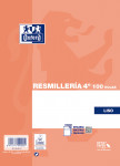 OXFORD CLASSIC Resmillería - 4º - Hojas Sueltas sin taladros para archivar - Liso - 100 Hojas - 100430213_1100_1584092627