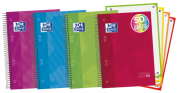 OXFORD CLASSIC Europeanbook 4 - A5+ - Tapa Extradura - Cuaderno espiral microperforado - 5x5 - 120 Hojas - SCRIBZEE - Colores surtidos - 100430568_1200_1651052887