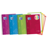 OXFORD CLASSIC Europeanbook 4 - A5+ - Tapa Extradura - Cuaderno espiral microperforado - 5x5 - 120 Hojas - SCRIBZEE - Colores surtidos - 100430568_1200_1666009006