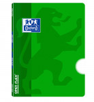 OXFORD OPENFLEX Libreta grapada - A4 - Tapa de plástico - Grapada - Liso - 48 Hojas - Verde - 100735880_1100_1632535782