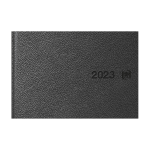 JOURNALIER 15 X 10 cm EUROPEAN - Civil 2023 - Reliure couture - Noir - 100771275_1200_1619099142