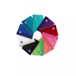 OXFORD Touch Spiraalblok - A4 - Soepele Kartonnen kaft - Dubbelspiraal - Geruit 5mm - 70 vel - SCRIBZEE® Compatible - Zwart - 2020 Touch colour fan_1632567768