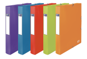 OXFORD SCHOOL LIFE FILING BOX - 24X32 - 40 mm spine - Polypropylene - Assorted colors - 400006525_1400_1685148884