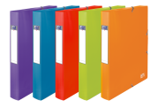 OXFORD SCHOOL LIFE FILING BOX - 24X32 - 40 mm spine - Polypropylene - Assorted colors - 400006525_1400_1686137372