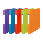 OXFORD SCHOOL LIFE FILING BOX - 24X32 - 40 mm spine - Polypropylene - Assorted colors - 400006525_1400_1709629953