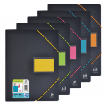 OXFORD FOR STUDENT DISPLAY BOOK - A4 - 60 pockets - Polypropylene - elasticated - Assorted colors - 400008900_1203_1593600368
