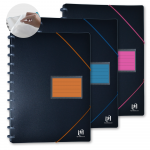 OXFORD FOR STUDENT DISPLAY BOOK REMOVABLE POCKETS - A4 - 20 Variozip pockets - Polypropylene - Assorted colors - 400008902_1200_1573142851