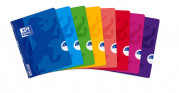 OXFORD OPENFLEX Libreta grapada - A5+ - Tapa de plástico - grapada - 5x5 con margen - 48 Hojas - Colores surtidos - 400009124_1200_1583239965