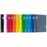 OXFORD OPENFLEX NOTEBOOK - 24x32cm - Polypro cover - Stapled - 5x5mm squares with margin - 96 pages - Assorted colours - 400009126_1200_1710518553