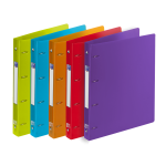 OXFORD SCHOOL LIFE RING BINDER - A4+ - Spine of 30mm - 4-O rings - Polypropylene - Translucent - Assorted colors - 400014998_1400_1709629973