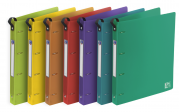 OXFORD SCHOOL LIFE RING BINDER CLASS'UP - A4+ - Spine of 30mm - 4-O rings - Polypropylene - Translucent - Assorted colors - 400015022_1400_1660814748