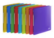 OXFORD SCHOOL LIFE RING BINDER - A4 - 20 mm spine - 4-O rings - Polypropylene - Translucent - Assorted colors - 400015030_8000_1561766792