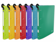 OXFORD SCHOOL LIFE RING BINDER CLASS'UP - A4+ - Spine of 20mm - 4-O rings - Polypropylene - Translucent - Assorted colors - 400015264_1400_1660815870