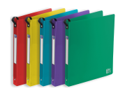 OXFORD SCHOOL LIFE RING BINDER CLASS'UP - A4+ - Spine of 30mm - 2-O rings - Polypropylene - Translucent - Assorted colors - 400018338_1400_1686108646