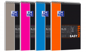 OXFORD STUDENTS EASYNOTES Notepad - A4+ - Polypro cover - Twin-wire - Seyès Squares - 160 pages - SCRIBZEE® compatible - Assorted colours - 400019525_1200_1583240394