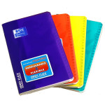 OXFORD OPENFLEX INDEX BOOK - 9x14cm - Polypro cover - Stapled - 5x5mm squares - 96 pages - Assorted colours - 400019588_1200_1677159257