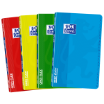 OXFORD OPENFLEX INDEX BOOK - 11x17cm - Ploypro cover - Stapled - 5x5mm squares - 96 pages - Assorted colours - 400019618_1200_1709028004